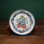 Strawberry Scrolls Pasta Plate