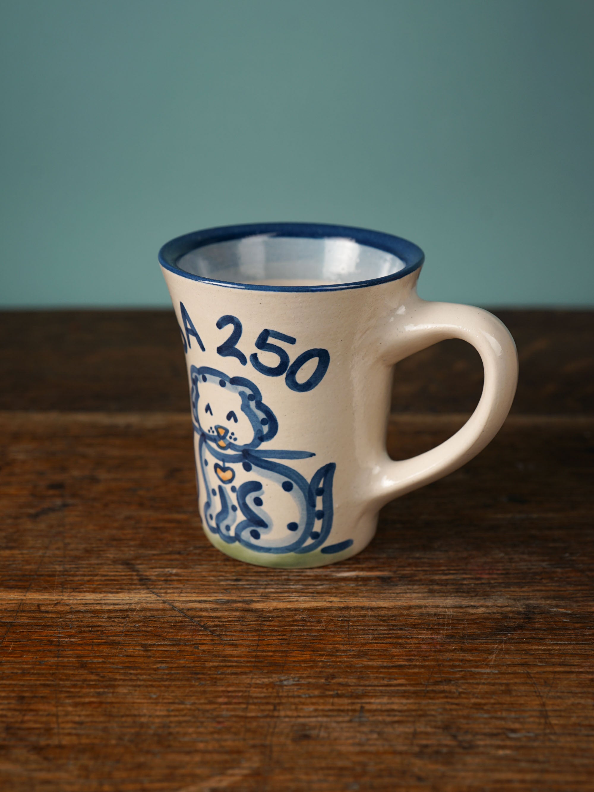 Happy 250th Patriotic Pup Flare Mug