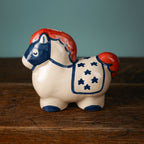 Patriotic Pony Horse Bank