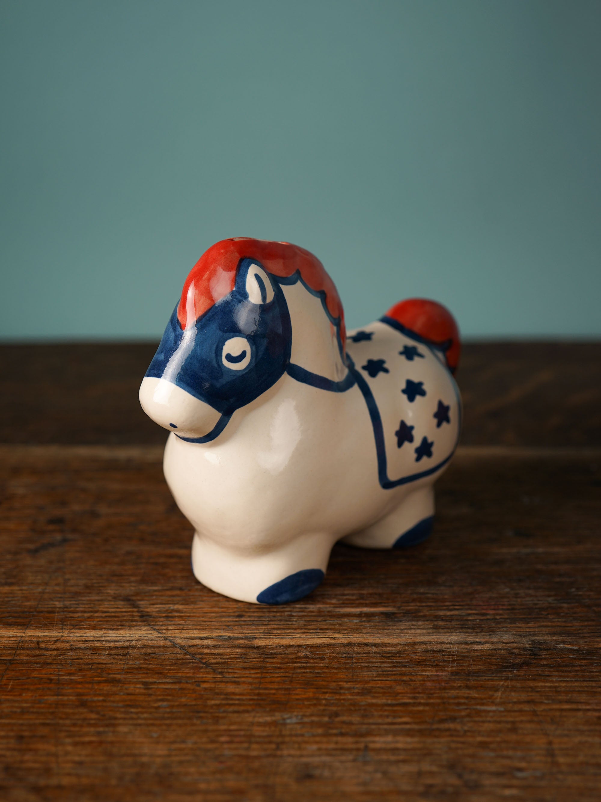 Patriotic Pony Horse Bank
