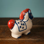 Patriotic Pony Horse Bank