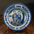 Personalized Wedding Plate