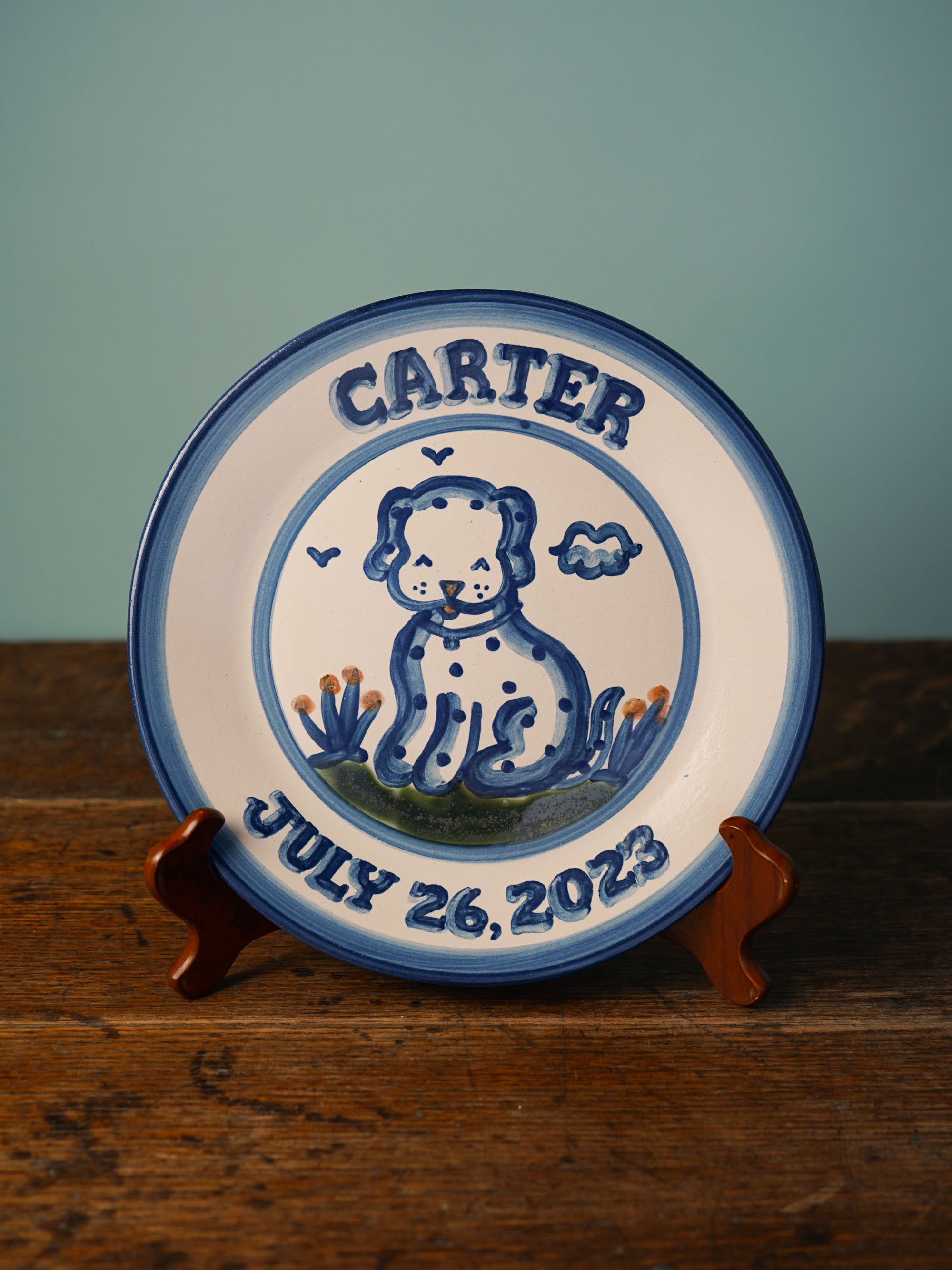Personalized Dinner Plate