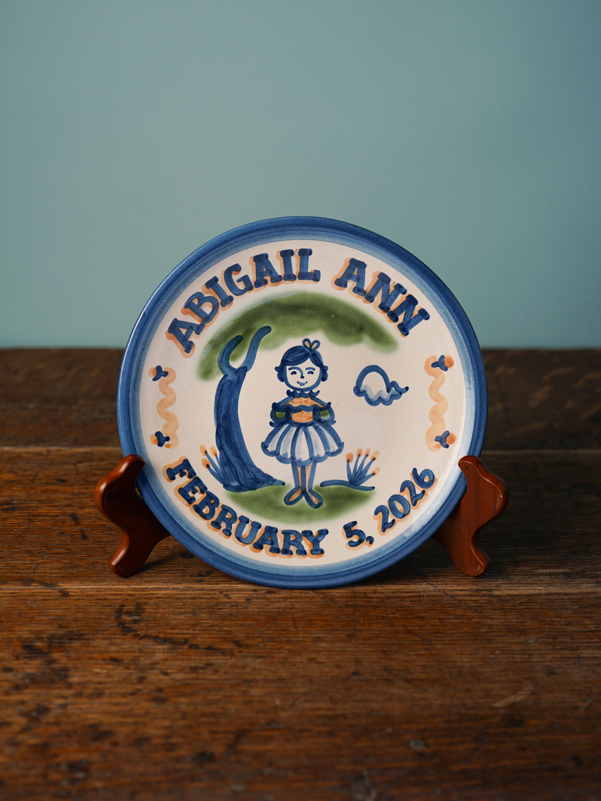 Personalized Children's Plate