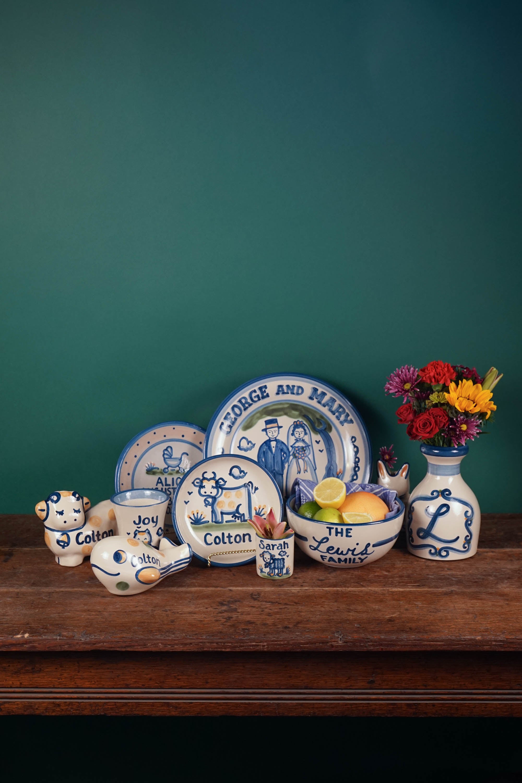 Personalized Pasta Plate