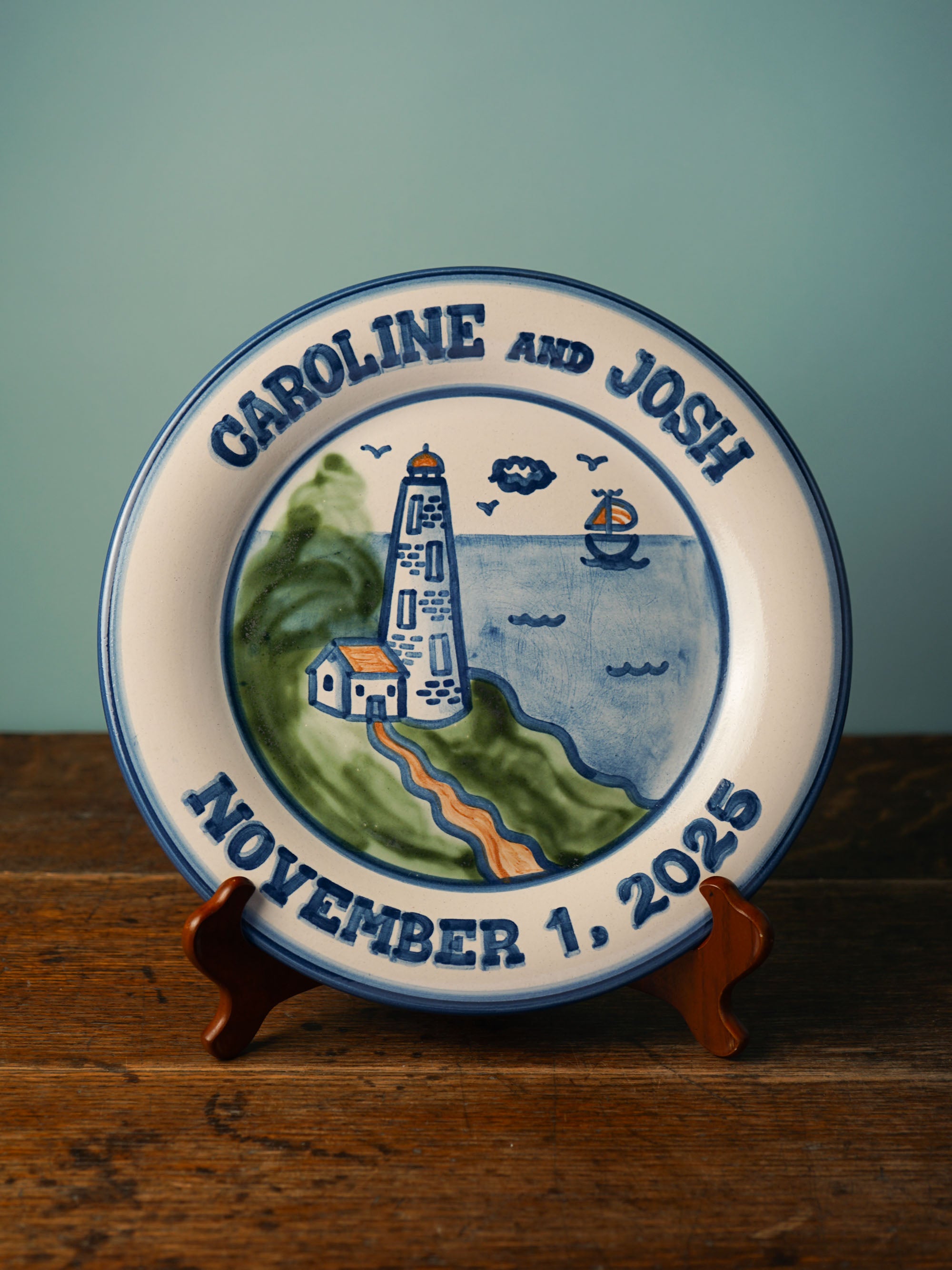 Personalized Serving Plate