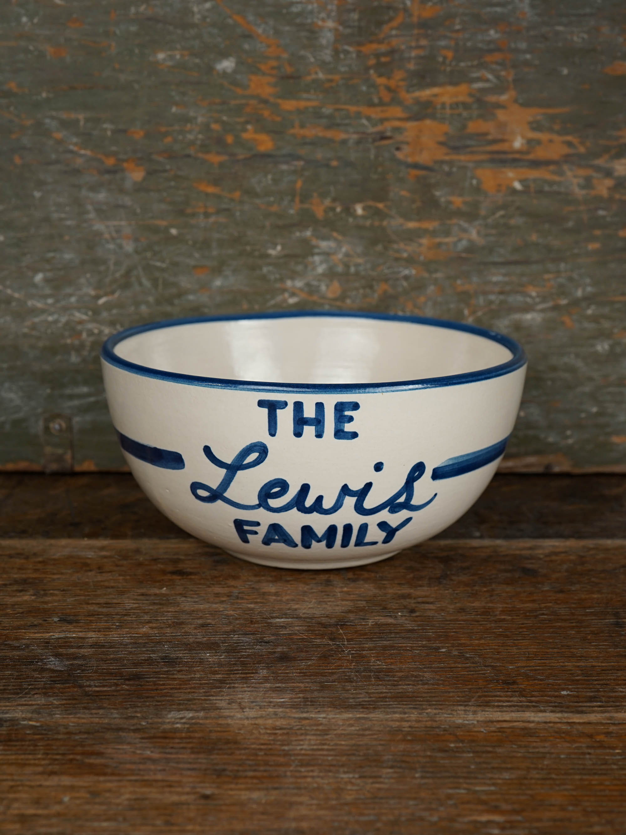 Personalized Daisy Serving Bowl