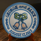 Personalized Wedding Plate