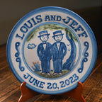 Personalized Wedding Plate