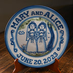 Personalized Wedding Plate