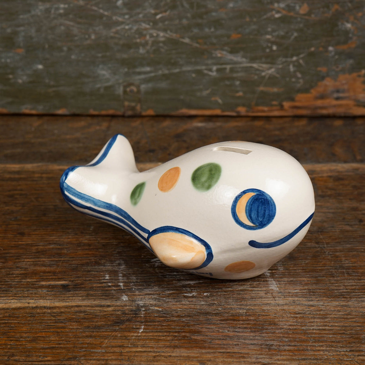 Personalized Country Dot Whale Bank