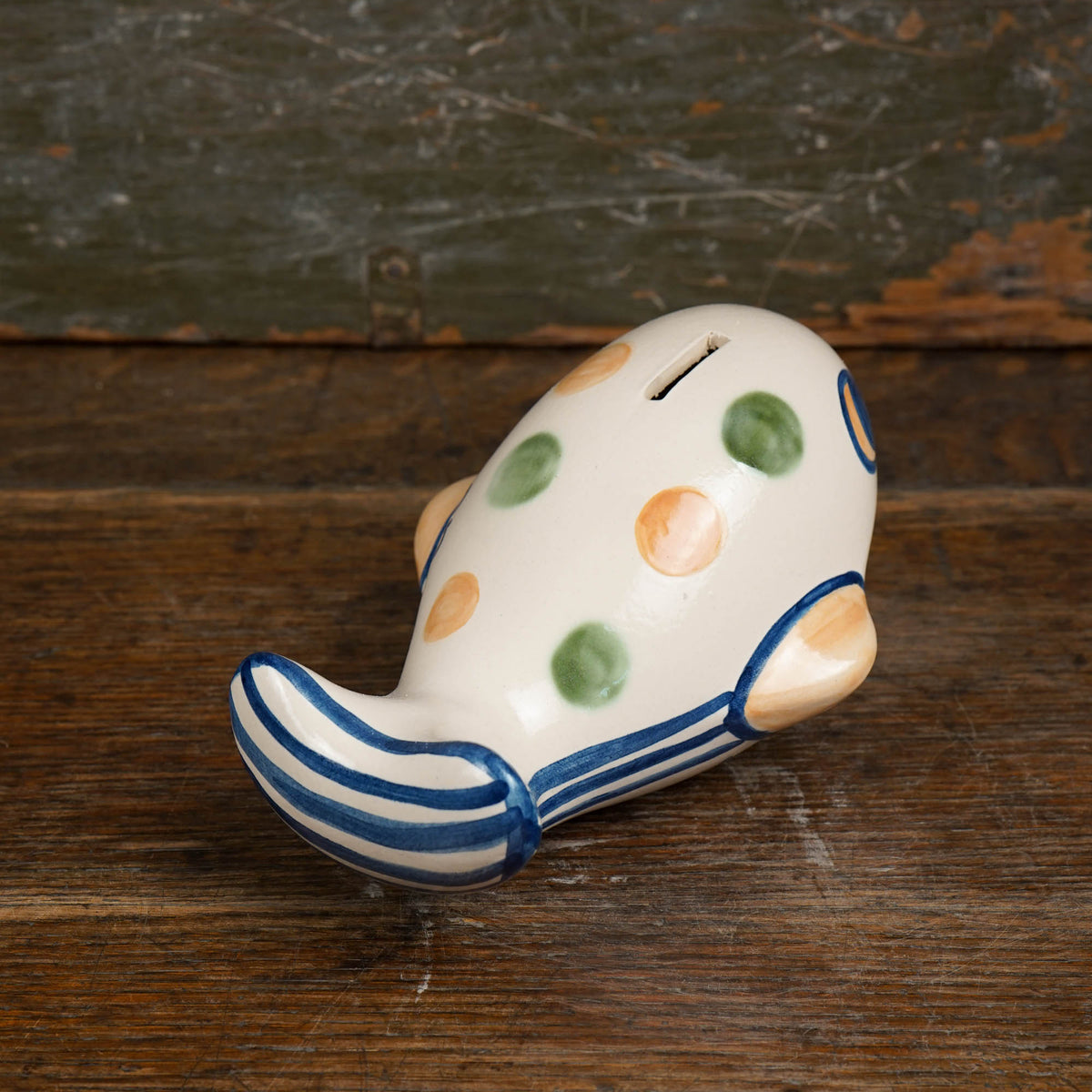 Personalized Country Dot Whale Bank
