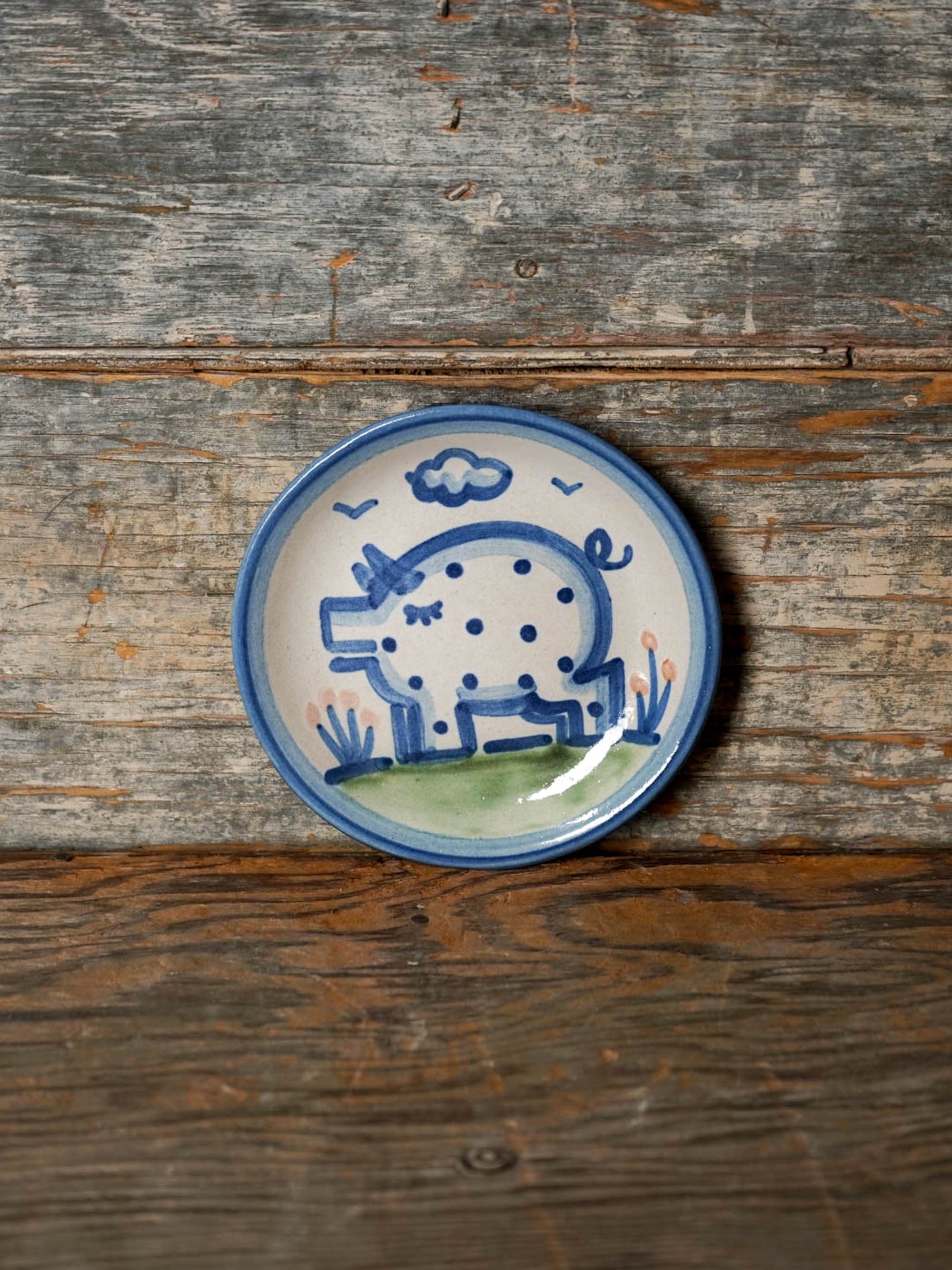Country Pig Coaster