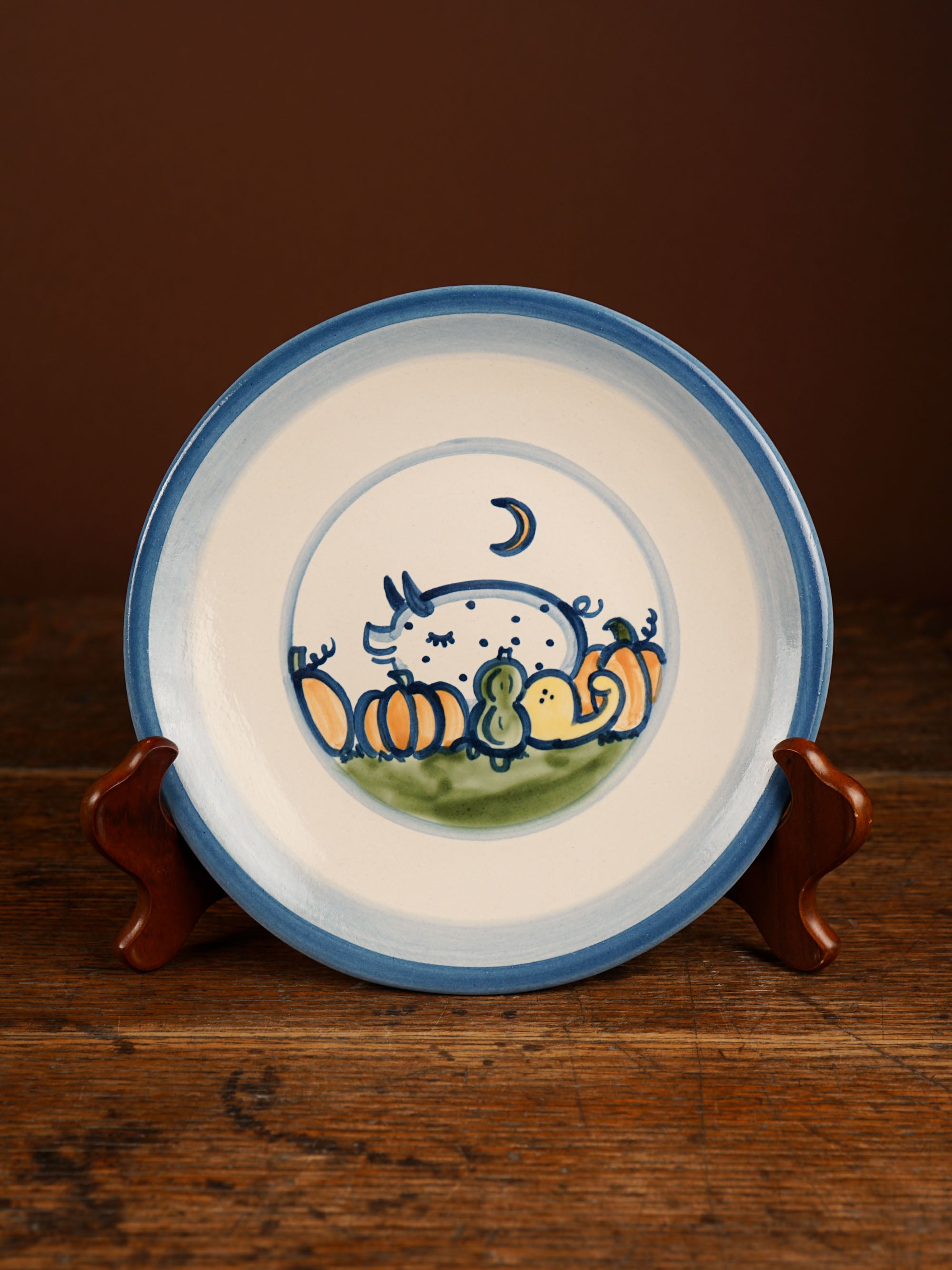Pig & Pumpkins Lunch Plate