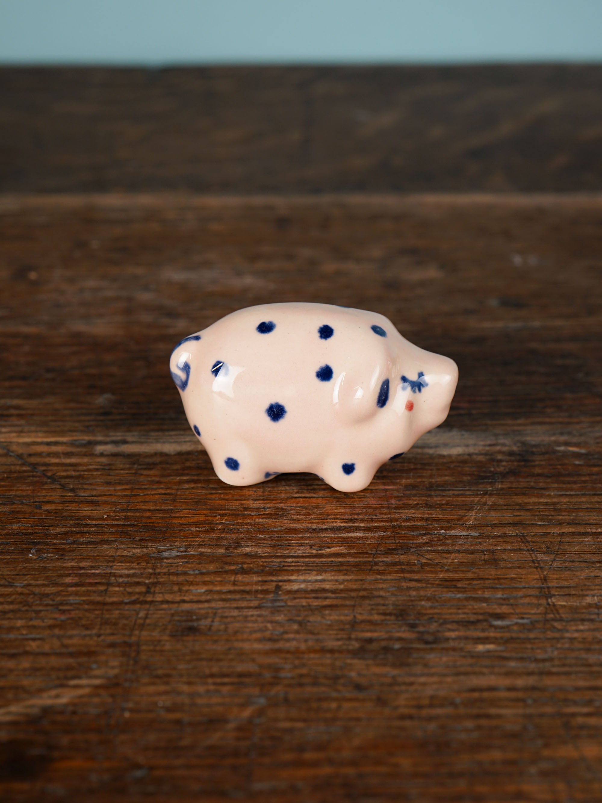 Pink Polka Dot Pig Crèche