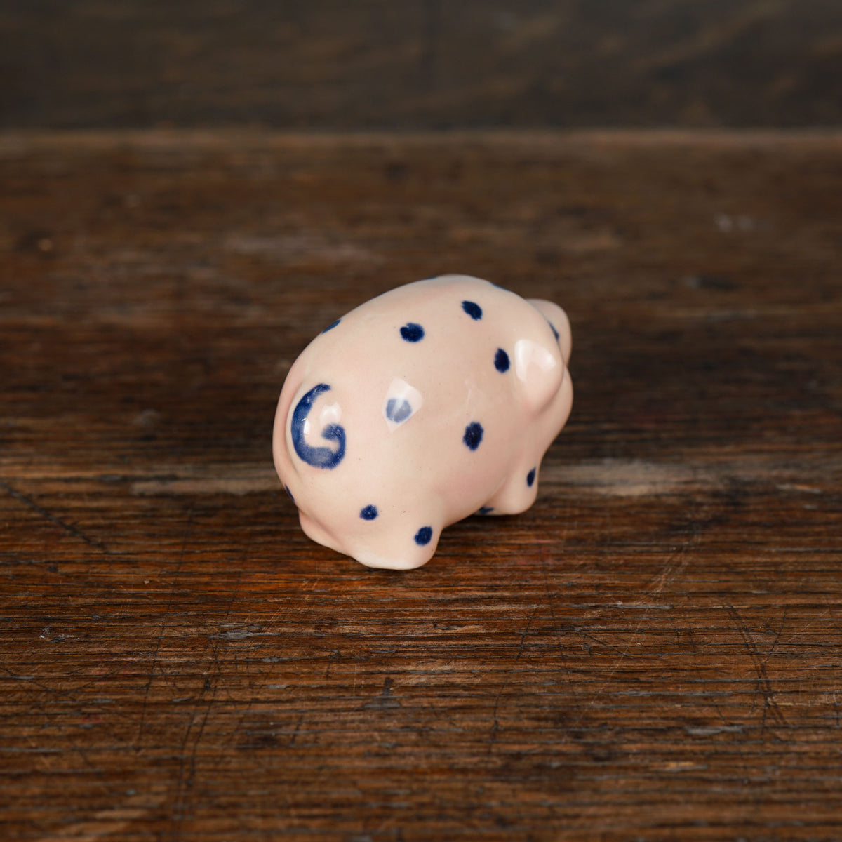 Pink Polka Dot Pig Crèche