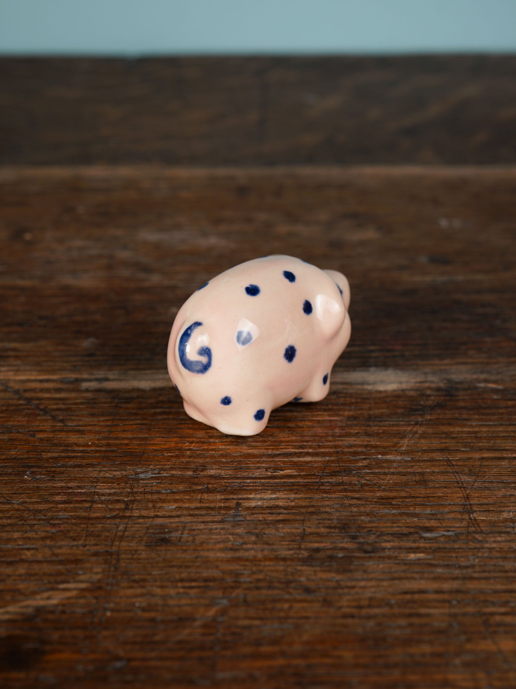 Pink Polka Dot Pig Crèche
