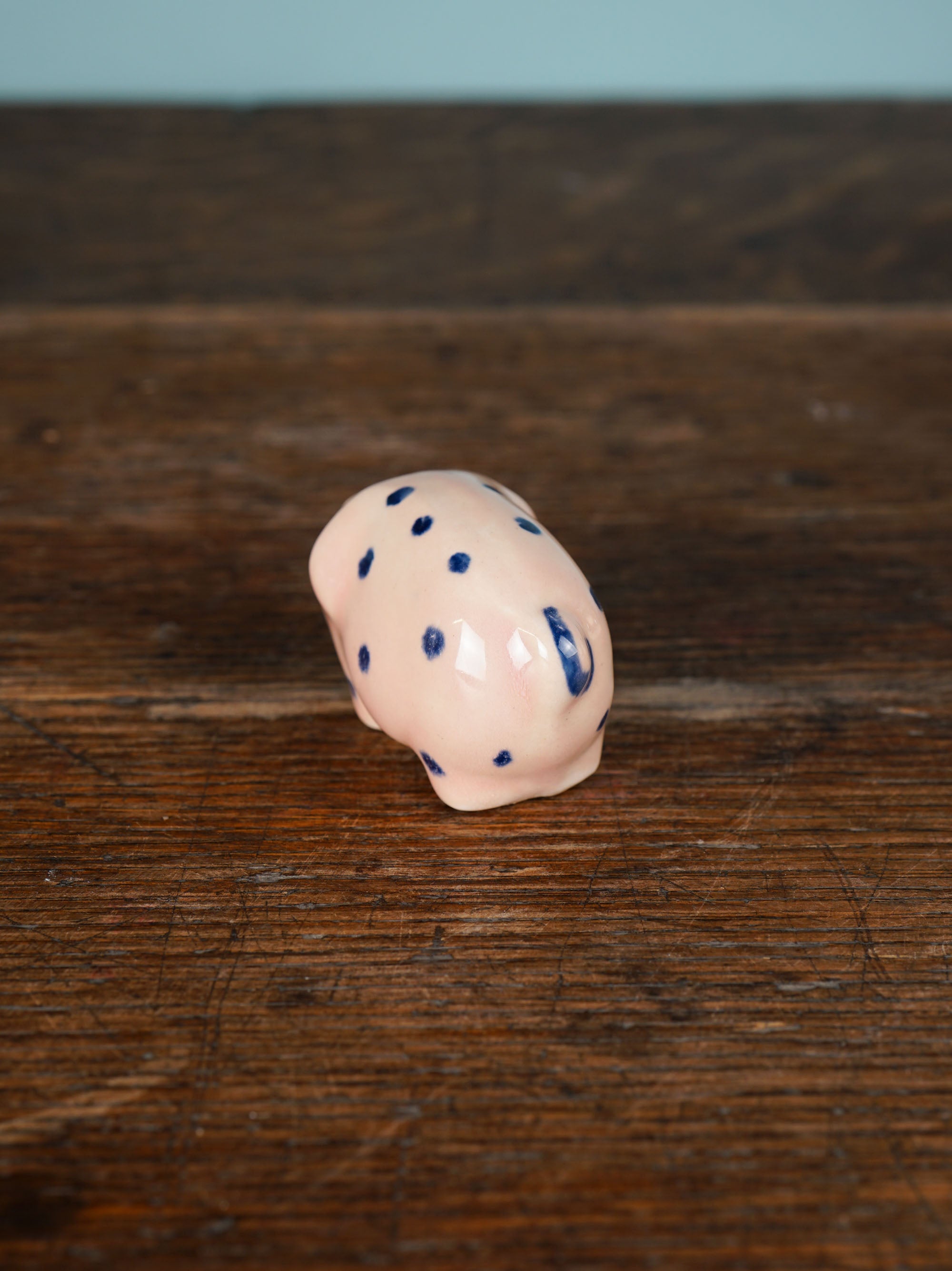 Pink Polka Dot Pig Crèche