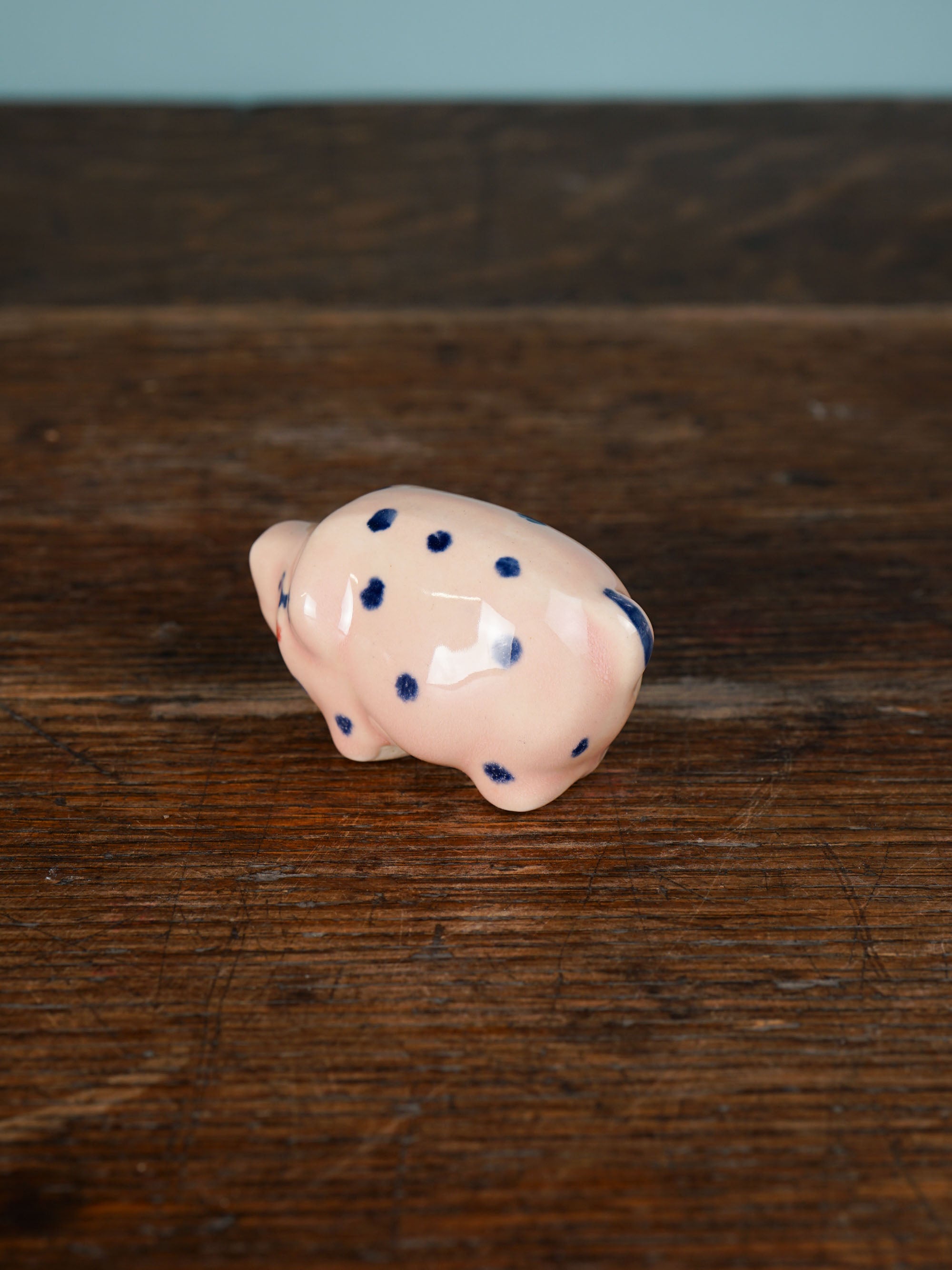 Pink Polka Dot Pig Crèche
