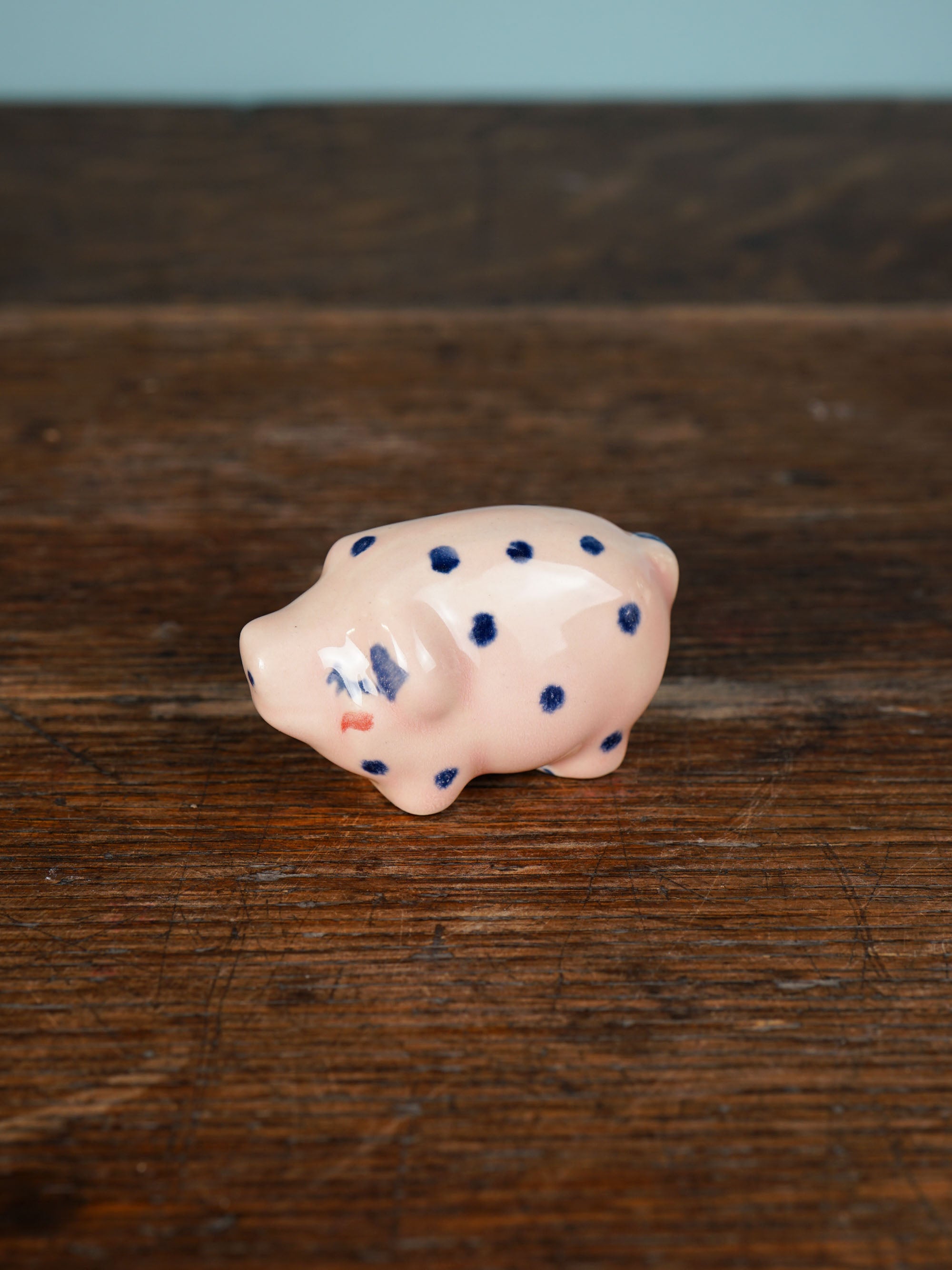 Pink Polka Dot Pig Crèche