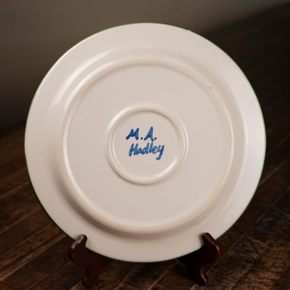Plaid Clover Serving Plate