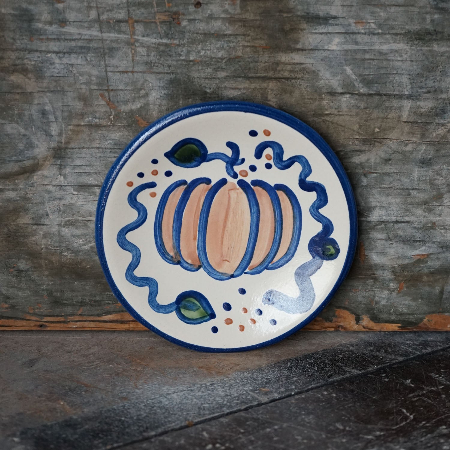 Bread and Butter Plate - Pumpkin