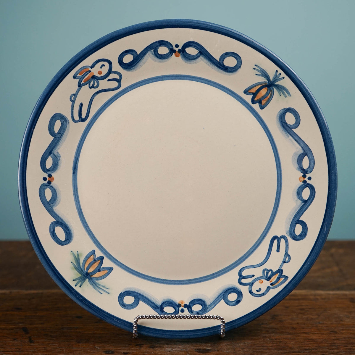 Leaping Bunny Dinner Plate
