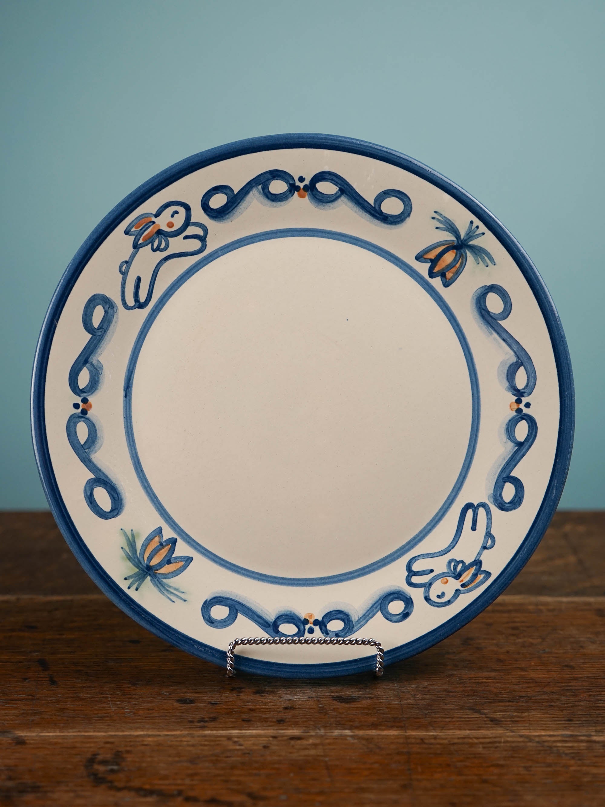 Leaping Bunny Dinner Plate