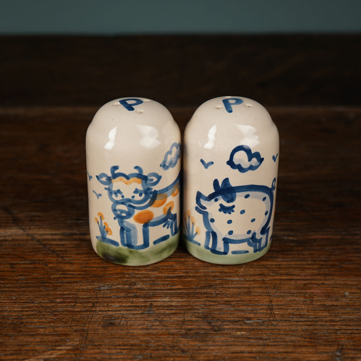 Cow & Pig Salt & Pepper
