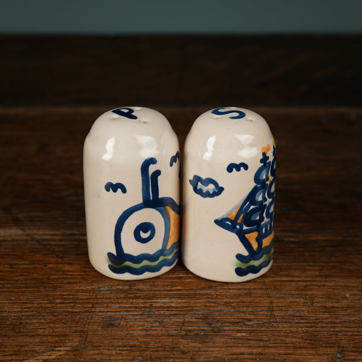 Ship & Whale Salt & Pepper