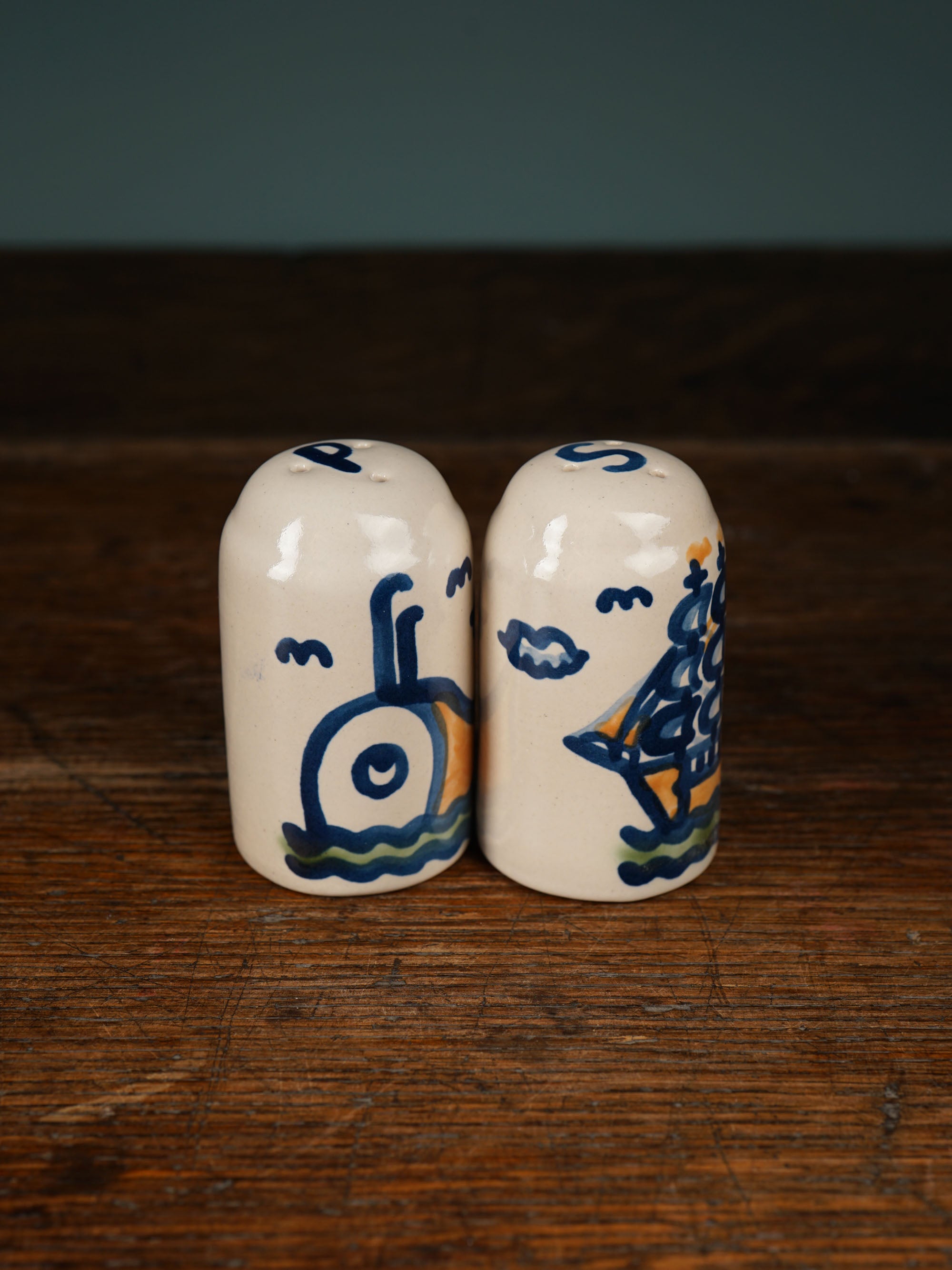 Ship & Whale Salt & Pepper