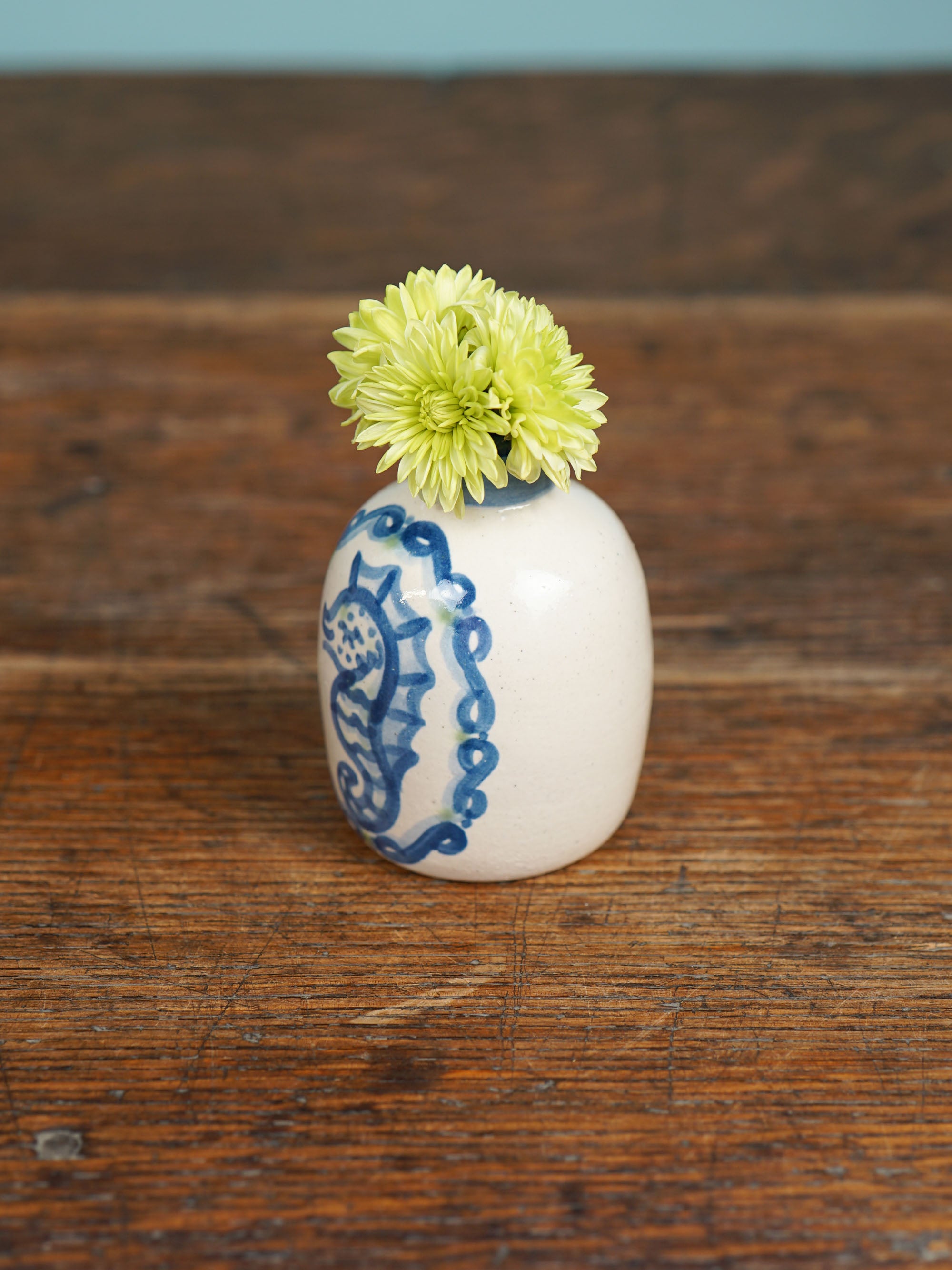 Seahorse Bud Vase