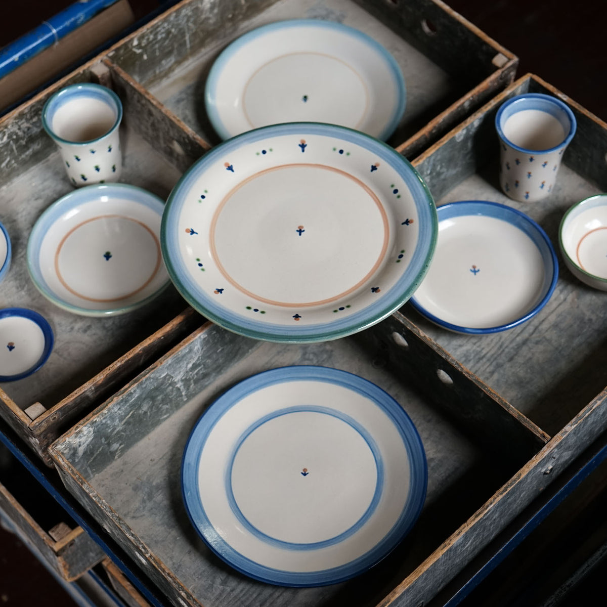 Forget-Me-Not Serving Plate