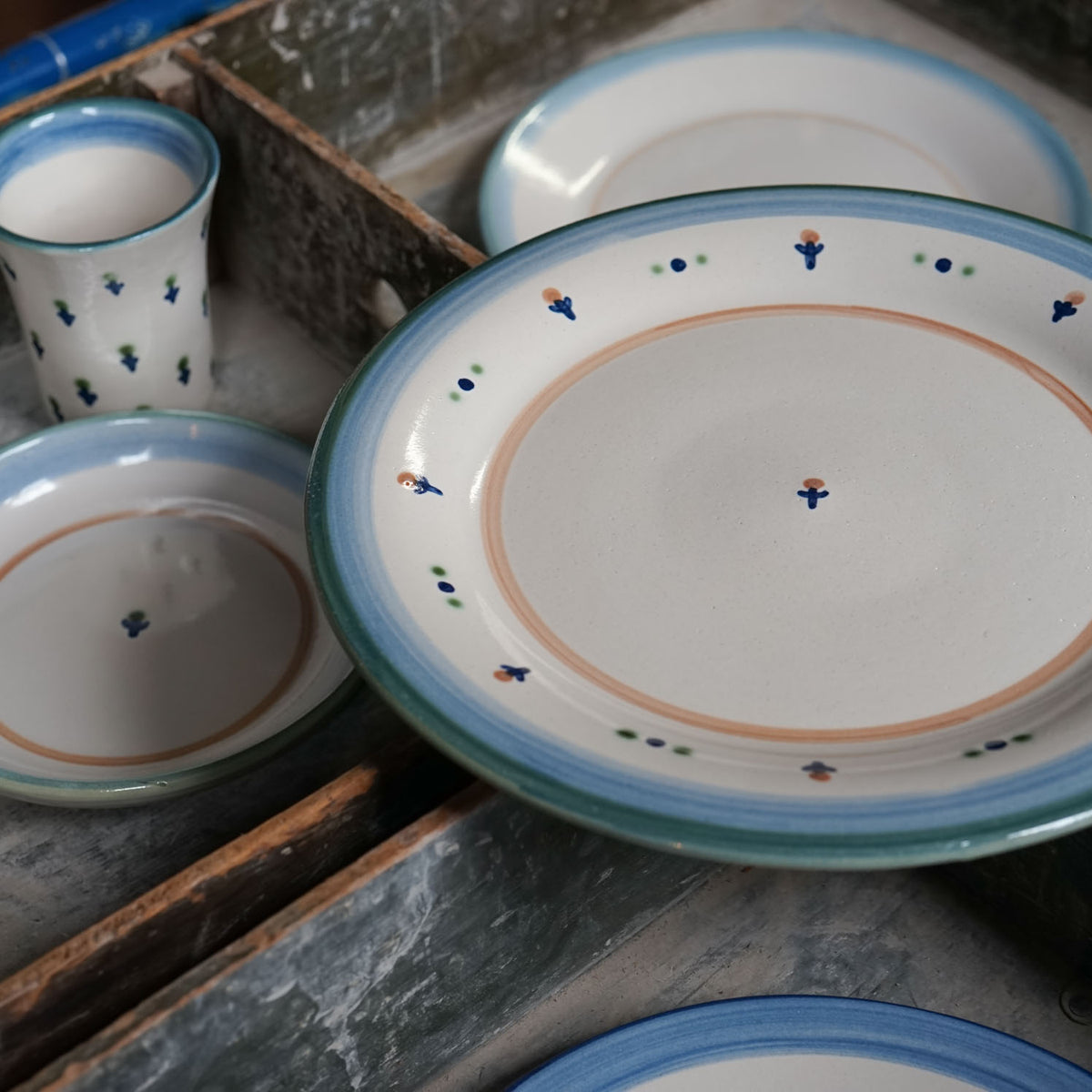 Forget-Me-Not Serving Plate