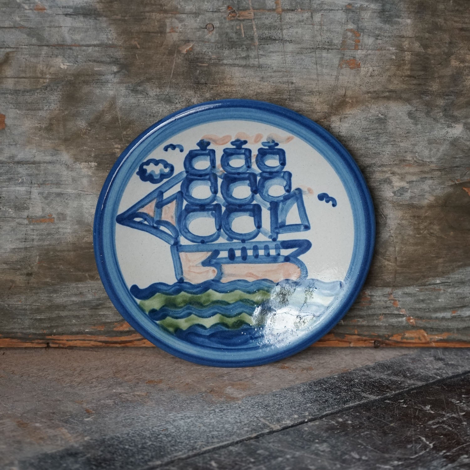Ship Bread & Butter Plate