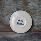 Blue Horse Bread & Butter Plate