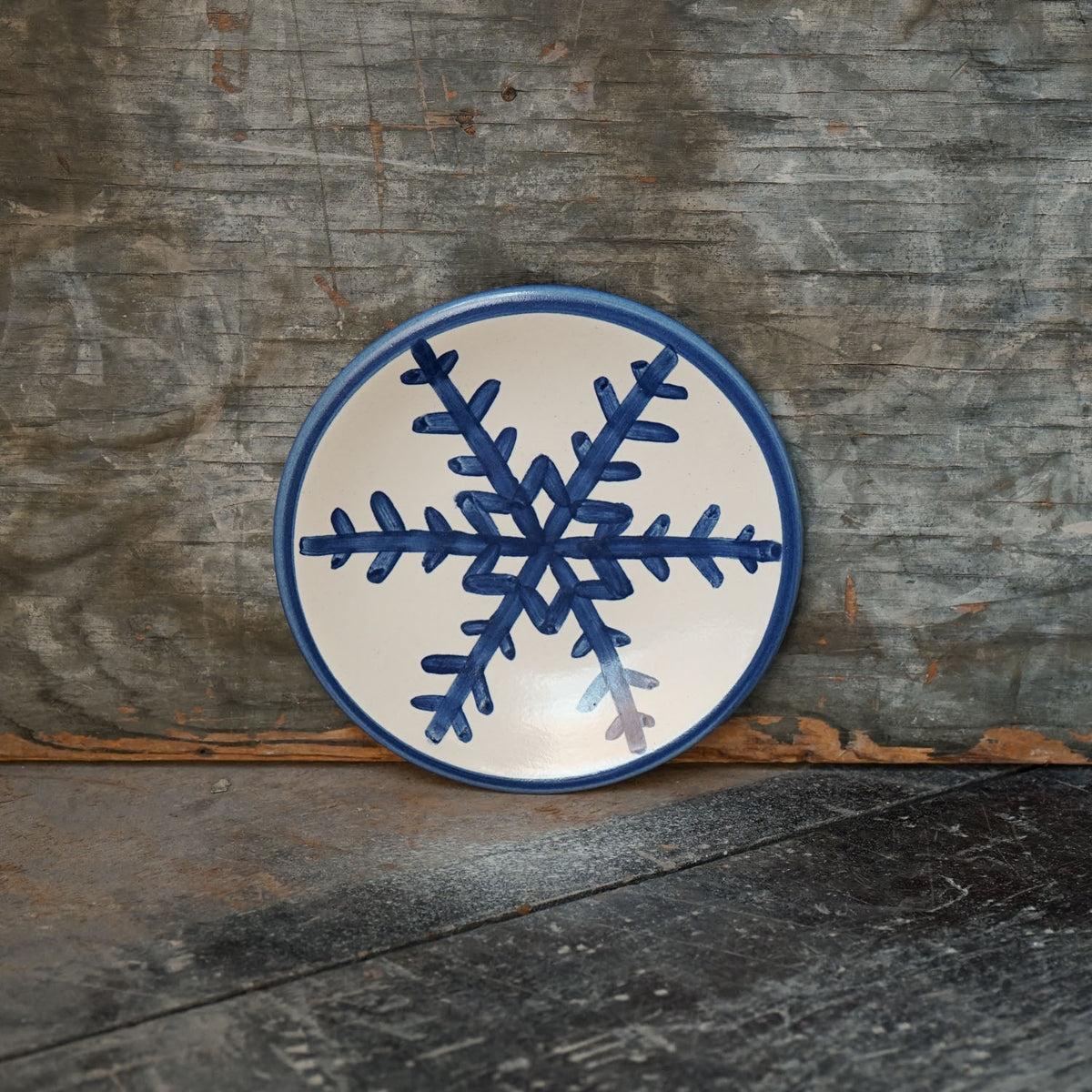 Snowflake Bread & Butter Plate
