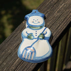 Snowman Shaped Plaque