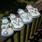 Snowman Shaped Plaque