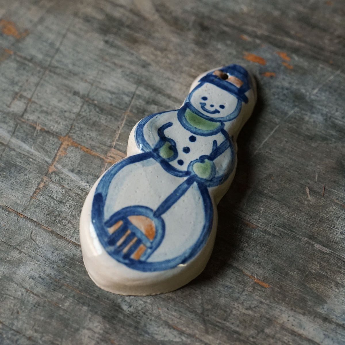 Snowman Shaped Ornament