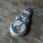 Snowman Shaped Ornament