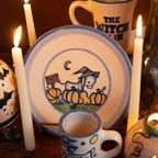 Pumpkin Patch Donkey Lunch Plate