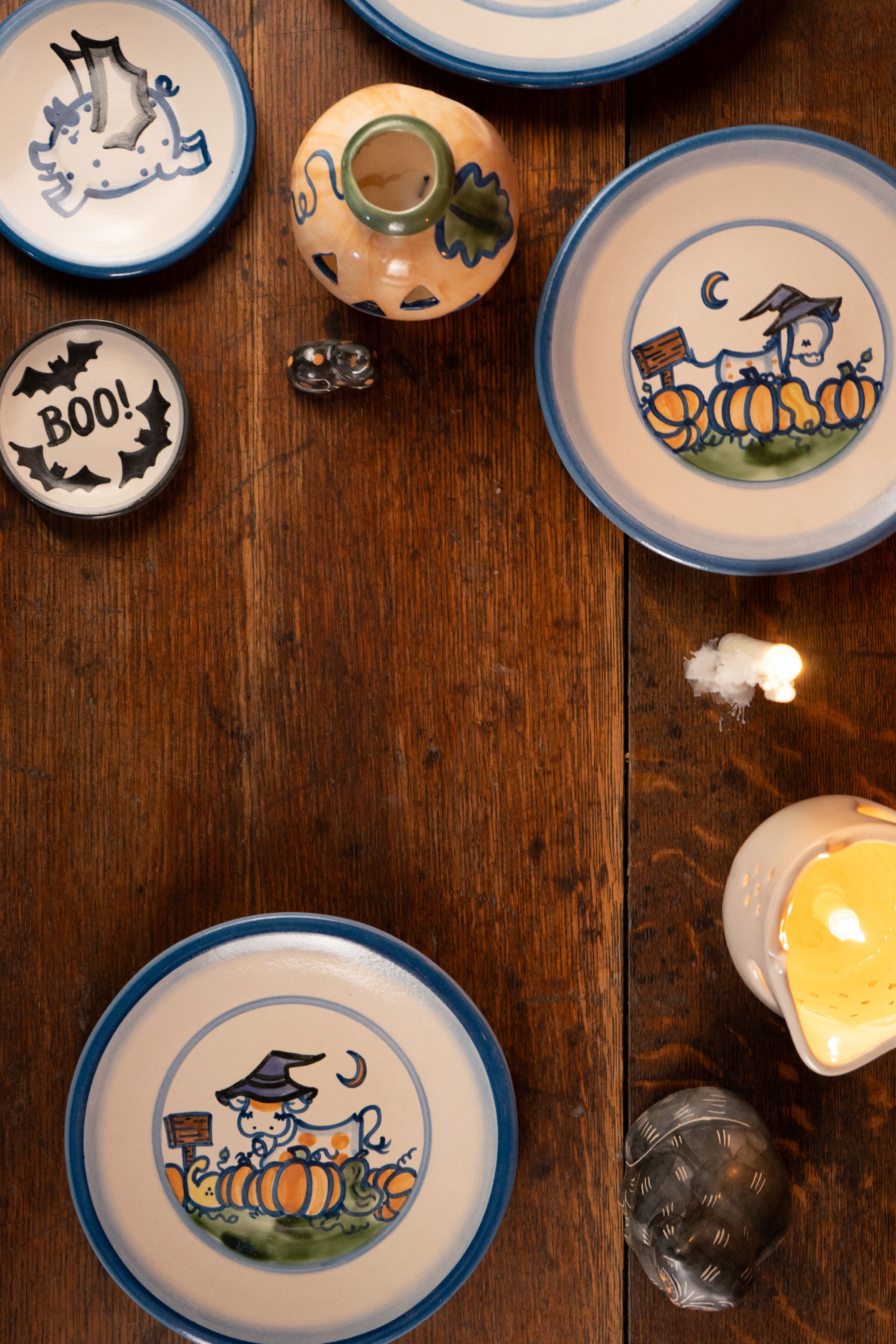 Vampire Pig Bread & Butter Plate