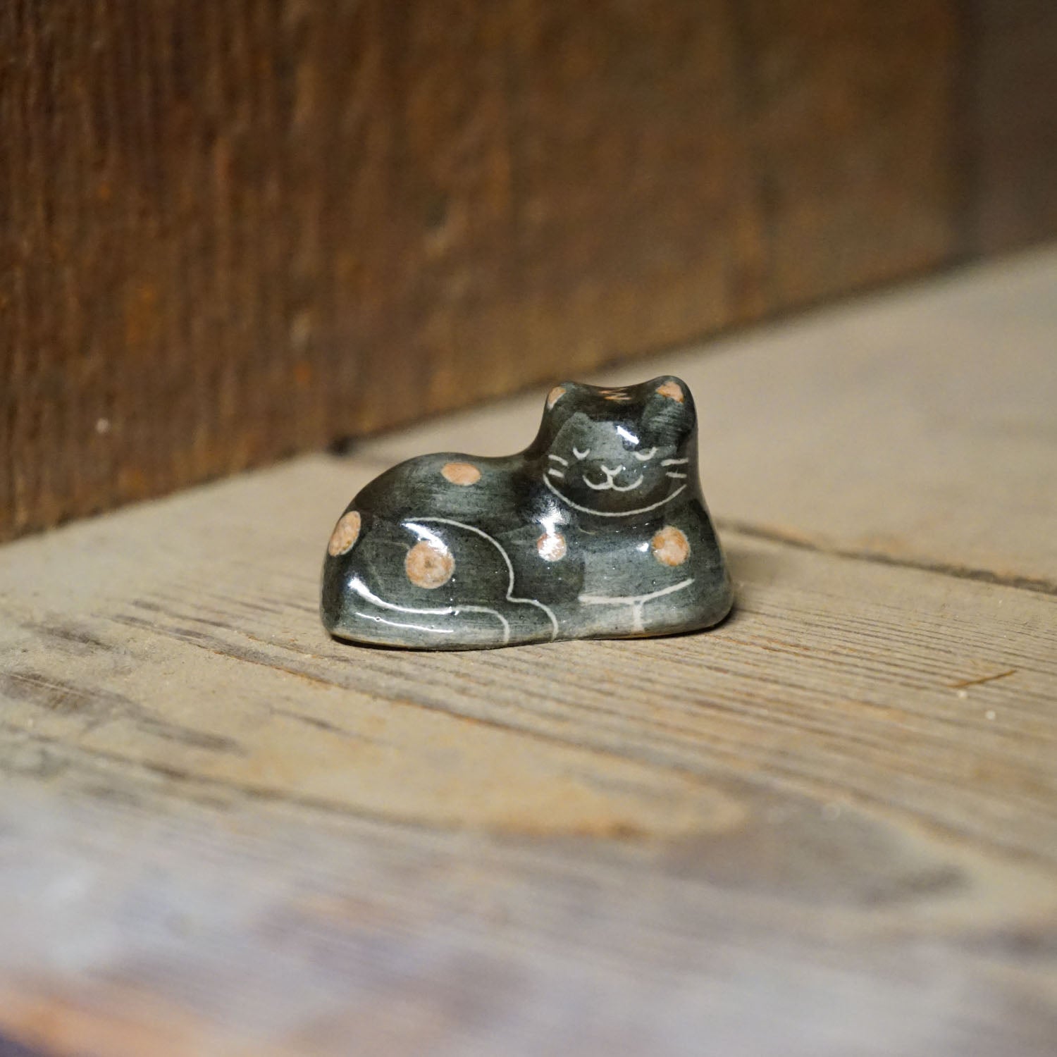 Crèche Piece - Spotted Cat