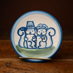 Squirrel Couple Bread & Butter Plate
