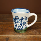 Squirrel Couple Flare Mug
