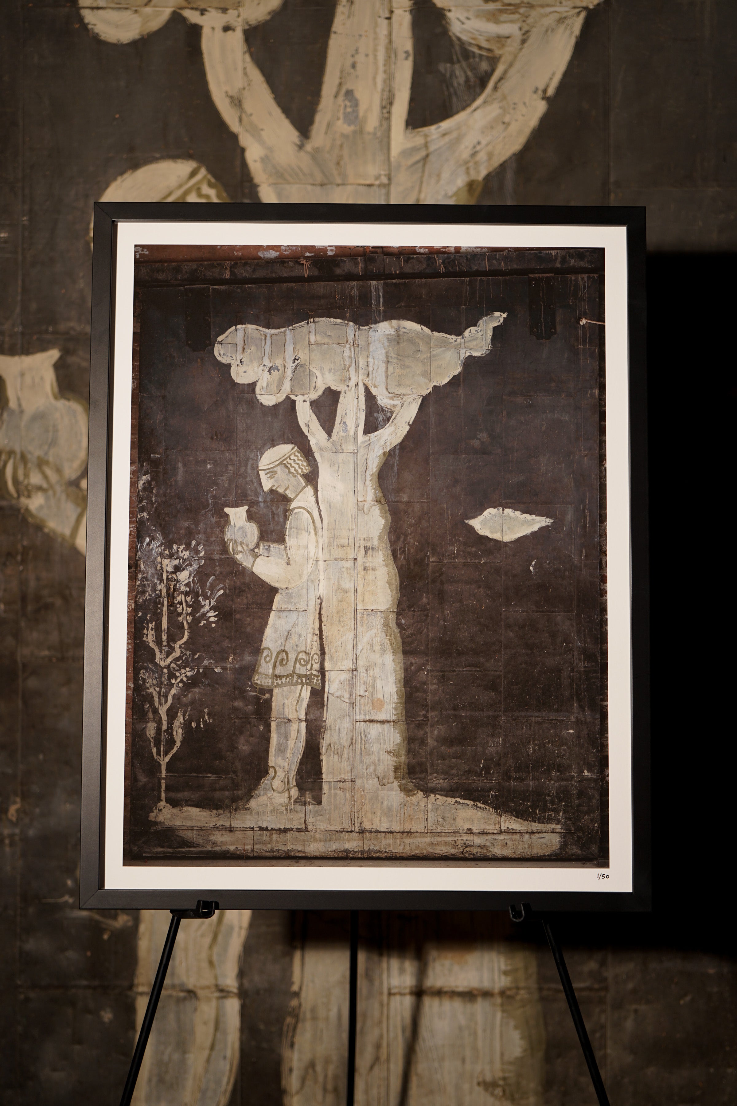 The Shaded Thinker - Mary Alice Original Mural