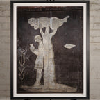 The Shaded Thinker M.A. Original Mural