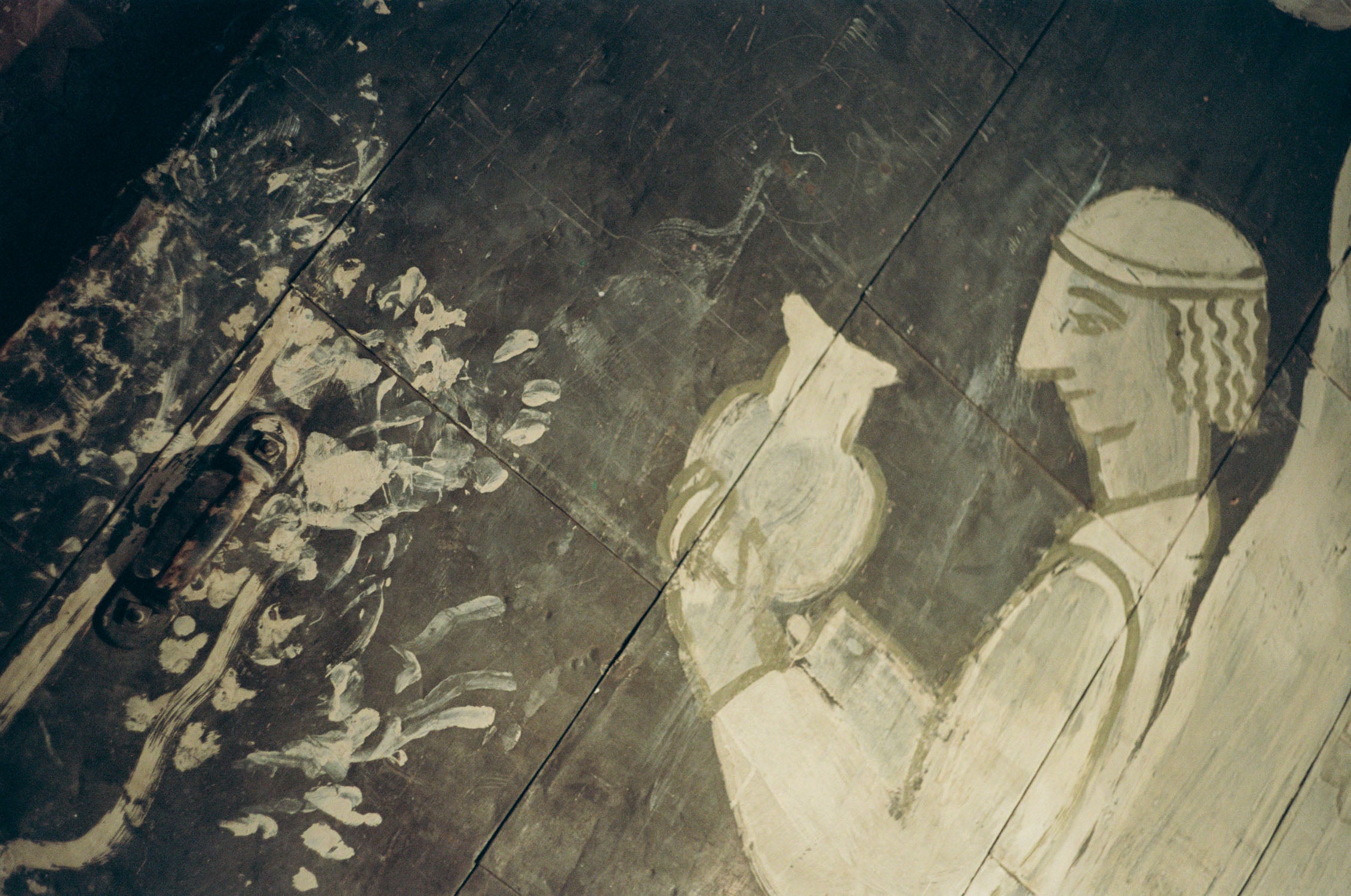 The Shaded Thinker - Mary Alice Original Mural