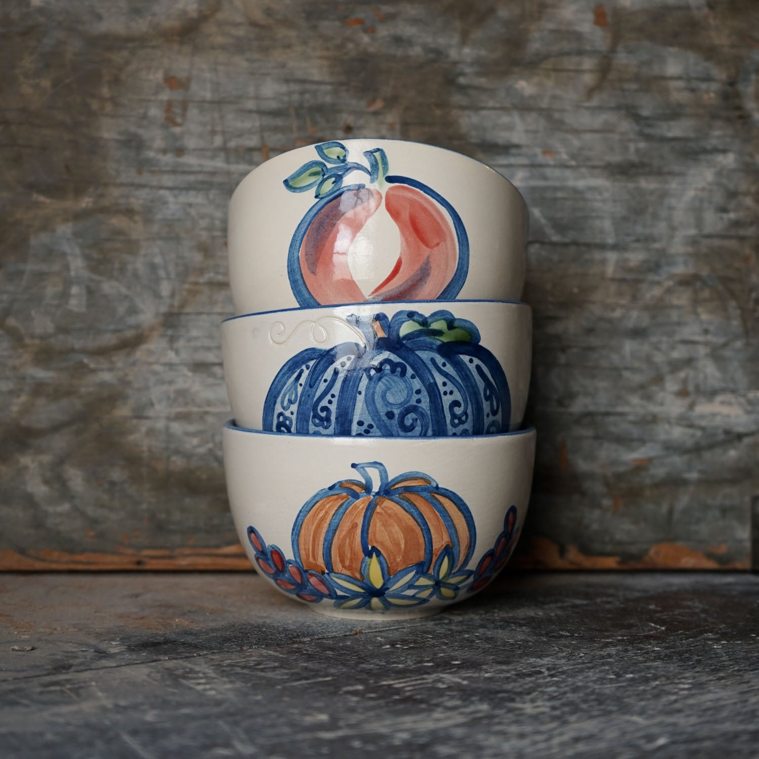 Everything Bowl  - Blue Pumpkin